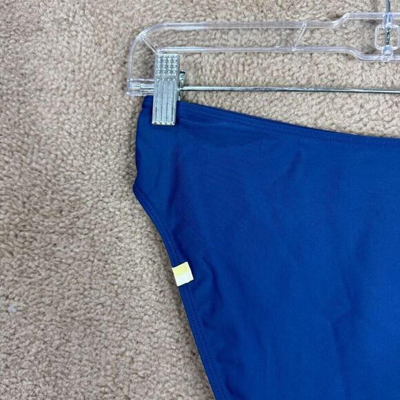 Summersalt The High Leg Bikini Bottom Womens Size 4 Deep Blue Mid Rise Swimming - Picture 7 of 10